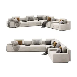 Daniels Modular Sofa Set By Minotti Italia